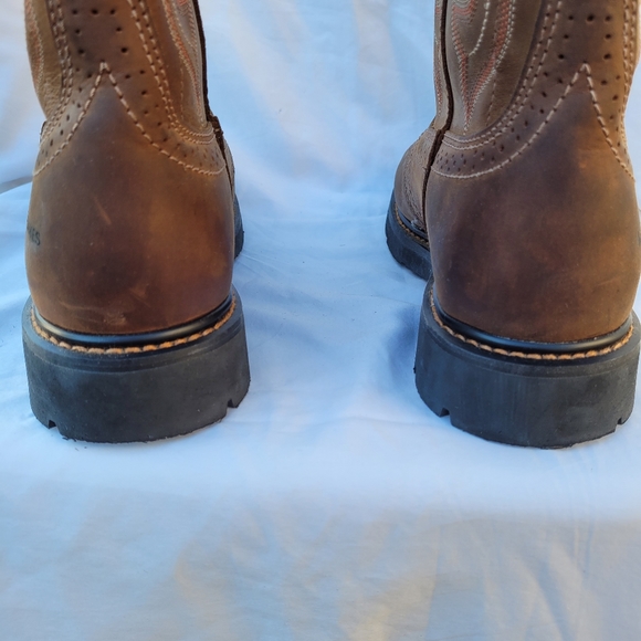 Cody James Men's Western Work Boots - Square Toe - Picture 7 of 16